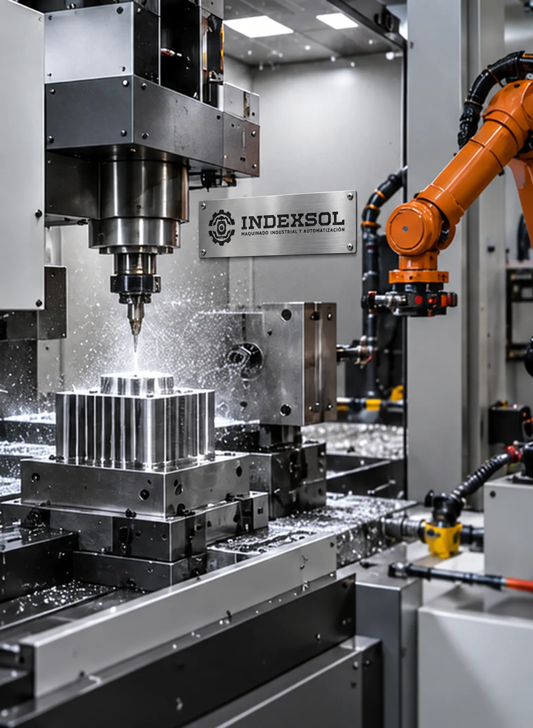 Imagen ilustrativa de integración de equipos industriales